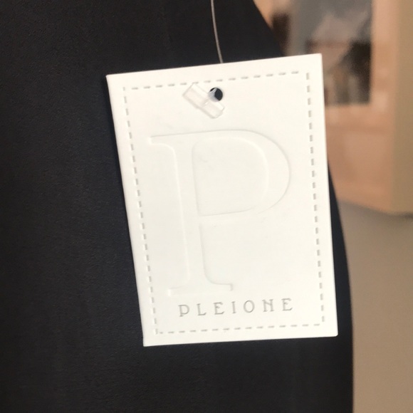 Gorgeous Black Blouse By Pleione Size Small - Picture 3 of 5